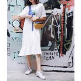 グラフィックプリントが目を引くワンピース 可愛い マーメイド | maison de LATIR | 詳細画像4