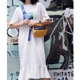グラフィックプリントが目を引くワンピース 可愛い マーメイド | maison de LATIR | 詳細画像8