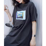 グラフィックプリントが目を引くワンピース 可愛い マーメイド | maison de LATIR | 詳細画像10