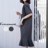 グラフィックプリントが目を引くワンピース 可愛い マーメイド | maison de LATIR | 詳細画像1