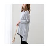 1枚で様になる！スリットロングロンT カジュアル サイドスリット | maison de LATIR | 詳細画像3 