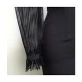 一枚で上品に決まるレースデザインタイトワンピース 透け感 パーティドレス | maison de LATIR | 詳細画像17 