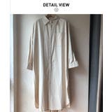 大人の余裕を感じさせるスリット入りロングシャツワンピース 前開き カジュアル | maison de LATIR | 詳細画像16