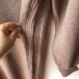 ボタン使いがレトロでキュートなハイネックニットワンピース ロング丈 マキシ丈 | maison de LATIR | 詳細画像12