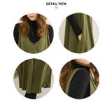 ワンタックロングワンピース ロング丈 ドレープ | maison de LATIR | 詳細画像10 