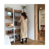 ゆったり着られるVネックニットワンピース シンプル ルーズシルエット | maison de LATIR | 詳細画像10