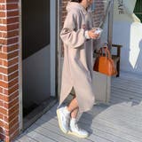裏起毛の大人カジュアルワンピース ワンピース パーカーワンピ | maison de LATIR | 詳細画像5
