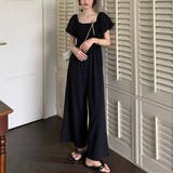 おしゃれスタイルが1枚で完成!洗練されたディテールが魅力的なフレアスリーブ&ワイ… | maison de LATIR | 詳細画像4