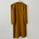 ストレスフリーな着心地のパフスリーブニットワンピース ロングワンピース | maison de LATIR | 詳細画像6 