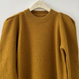 ストレスフリーな着心地のパフスリーブニットワンピース ロングワンピース | maison de LATIR | 詳細画像7 