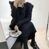 上品に映えるロングニットワンピース ワンピース ニットワンピ | maison de LATIR | 詳細画像4
