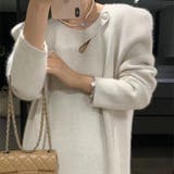上品に映えるロングニットワンピース ワンピース ニットワンピ | maison de LATIR | 詳細画像6