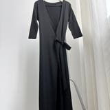 女性らしさを引き立ててくれるマキシワンピース ワンピース ウエストベルト | maison de LATIR | 詳細画像4