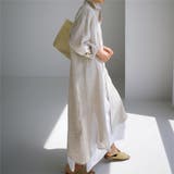 サラッと心地よいロングシャツワンピース ワンピース 長袖 | maison de LATIR | 詳細画像12