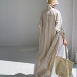 サラッと心地よいロングシャツワンピース ワンピース 長袖 | maison de LATIR | 詳細画像13