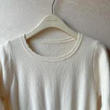 程よいフィット感で心地よいニットロングワンピース ロングワンピース | maison de LATIR | 詳細画像13