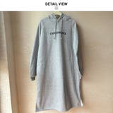 大人カジュアルに仕上げるフード付きトレーナーワンピース カジュアルコーデ | maison de LATIR | 詳細画像6 