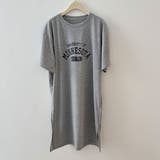 大人カジュアルで春から着こなせるロゴワンピース 膝丈 プリントTシャツ | maison de LATIR | 詳細画像13 