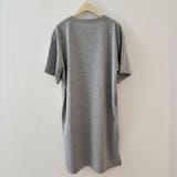 大人カジュアルで春から着こなせるロゴワンピース 膝丈 プリントTシャツ | maison de LATIR | 詳細画像14 