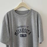 大人カジュアルで春から着こなせるロゴワンピース 膝丈 プリントTシャツ | maison de LATIR | 詳細画像15 