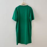 大人かわいいビッグハート半袖Tシャツワンピース 半袖 クルーネック | maison de LATIR | 詳細画像12