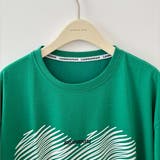 大人かわいいビッグハート半袖Tシャツワンピース 半袖 クルーネック | maison de LATIR | 詳細画像13