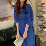 夏 夏先から着こなせる大人カジュアル半袖ワンピース Tシャツ | maison de LATIR | 詳細画像7