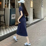 デイリーにちょうどいい軽やかワンピース ポロシャツ ワンピース | maison de LATIR | 詳細画像4 