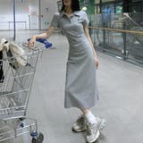 デイリーにちょうどいい軽やかワンピース ポロシャツ ワンピース | maison de LATIR | 詳細画像6 