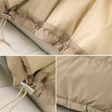 首元まで包み込むフード付き中綿コート アウター コート | maison de LATIR | 詳細画像10