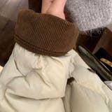 ふんわり軽やか、秋冬のおしゃれキルティングコート カラー ボア | maison de LATIR | 詳細画像15