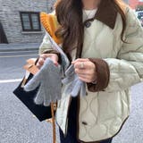 ふんわり軽やか、秋冬のおしゃれキルティングコート カラー ボア | maison de LATIR | 詳細画像1