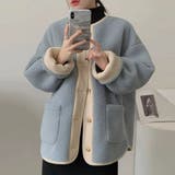 秋冬あったか可愛いボアジャケット アウター コート | maison de LATIR | 詳細画像1 