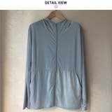 ちょっとした日除けに最適なスタンドカラージップジャケット 指穴付き UV対策 | maison de LATIR | 詳細画像12