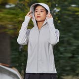 ライトグレー | 暑い冬の日差しからお肌をまもってくれるUVカットパーカー 日焼け対策 柔らかい素… | maison de LATIR
