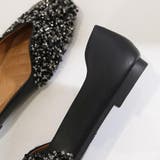 カジュアルコーデを華やかに見せるラメフラットシューズ バレエシューズ パンプス | maison de LATIR | 詳細画像12 