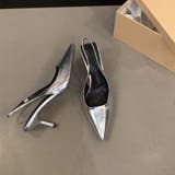 オフィスシーンにおすすめ！バックストラップ7cmヒールパンプス ポインテッドトゥ… | maison de LATIR | 詳細画像5 