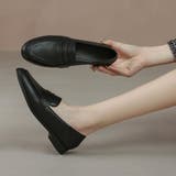 「きちんと感も、抜け感も。毎日を軽やかにするミニマルローファー」本革ベーシックロ… | maison de LATIR | 詳細画像10 