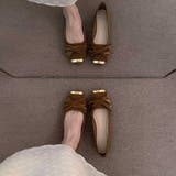 どんなスタイルにも映える上品フラットバレーシューズ 靴 上品 | maison de LATIR | 詳細画像13 