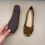 どんなスタイルにも映える上品フラットバレーシューズ 靴 上品 | maison de LATIR | 詳細画像16 