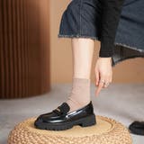 上品で歩きやすい旬の厚底ローファー シューズ 靴 | maison de LATIR | 詳細画像7 