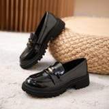 上品で歩きやすい旬の厚底ローファー シューズ 靴 | maison de LATIR | 詳細画像13 