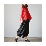 ふわっとしたシルエットが可愛いキュロットパンツ 綿 シンプル | maison de LATIR | 詳細画像10