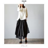 ふわっとしたシルエットが可愛いキュロットパンツ 綿 シンプル | maison de LATIR | 詳細画像15