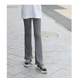 リブパンツ ロングパンツ リブ | maison de LATIR | 詳細画像6