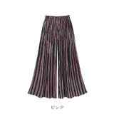 マルチストライプ リラックスパンツ シフォン | maison de LATIR | 詳細画像17