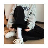 暖か可愛いコーデュロイパンツ ワイドパンツ イージーパンツ | maison de LATIR | 詳細画像8 