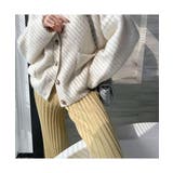 大人カジュアルなニットワイドパンツ 冬 モップパンツ | maison de LATIR | 詳細画像10 