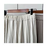 ゆったりシルエットでこなれ感たっぷりのドレープワイドパンツ 秋 涼しい | maison de LATIR | 詳細画像11