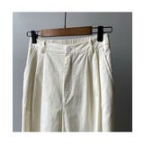 八分丈がポイントのバナナパンツ クロップドパンツ ハイウエスト | maison de LATIR | 詳細画像14